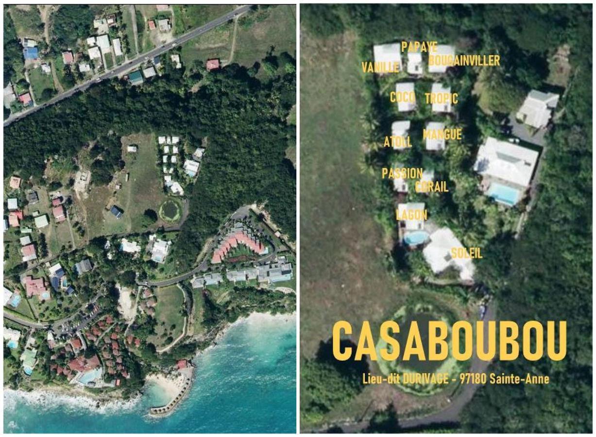 Charmant Bungalow Coco Sainte-Anne  Bagian luar foto