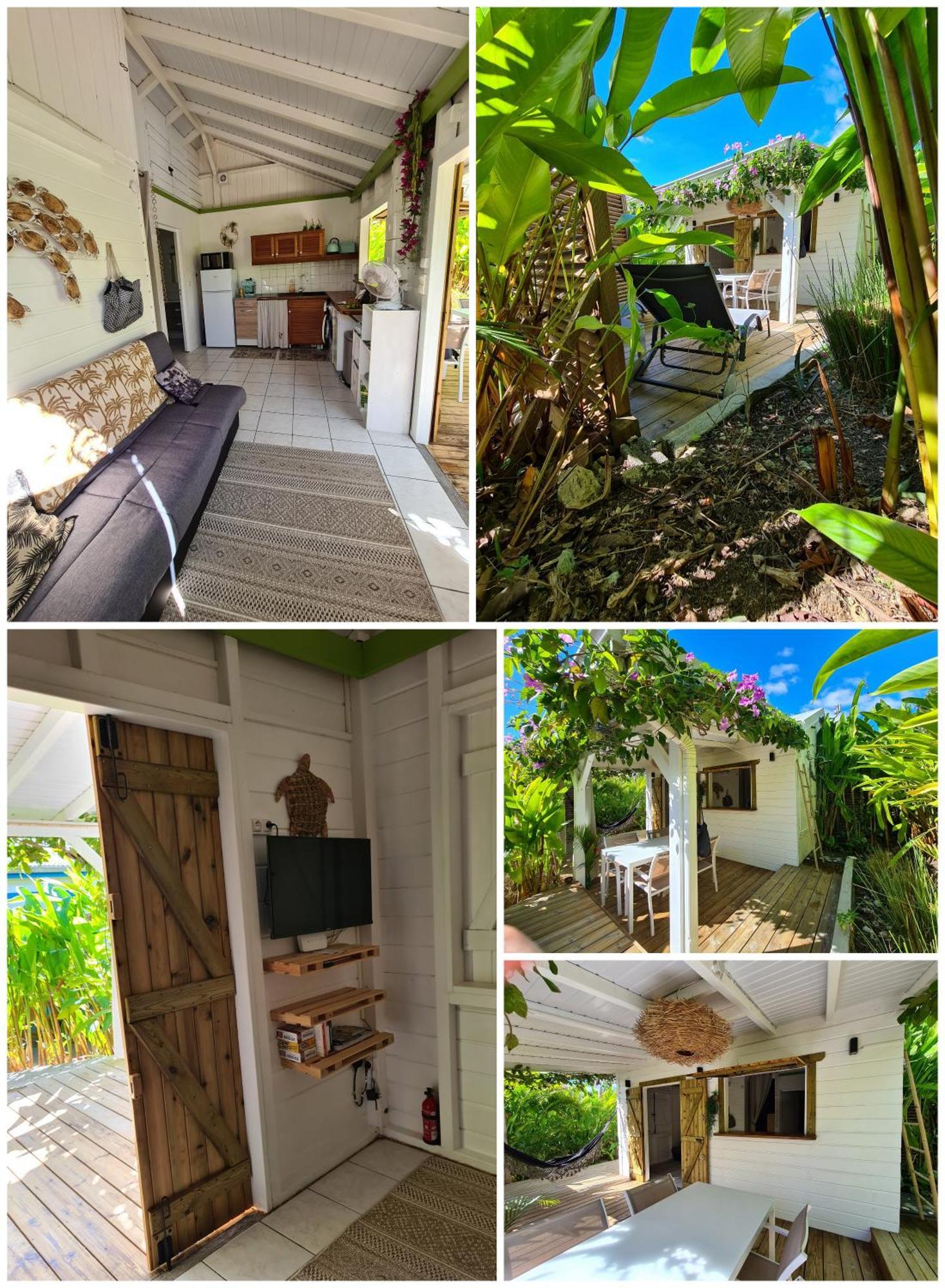 Charmant Bungalow Coco Sainte-Anne  Bagian luar foto